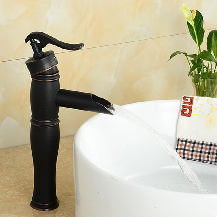 دسته اهرمی شیر روشویی بامبو با قابلیت تنظیم دما و فشار