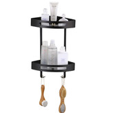 قفسه نظمدهنده حمام دو طبقه