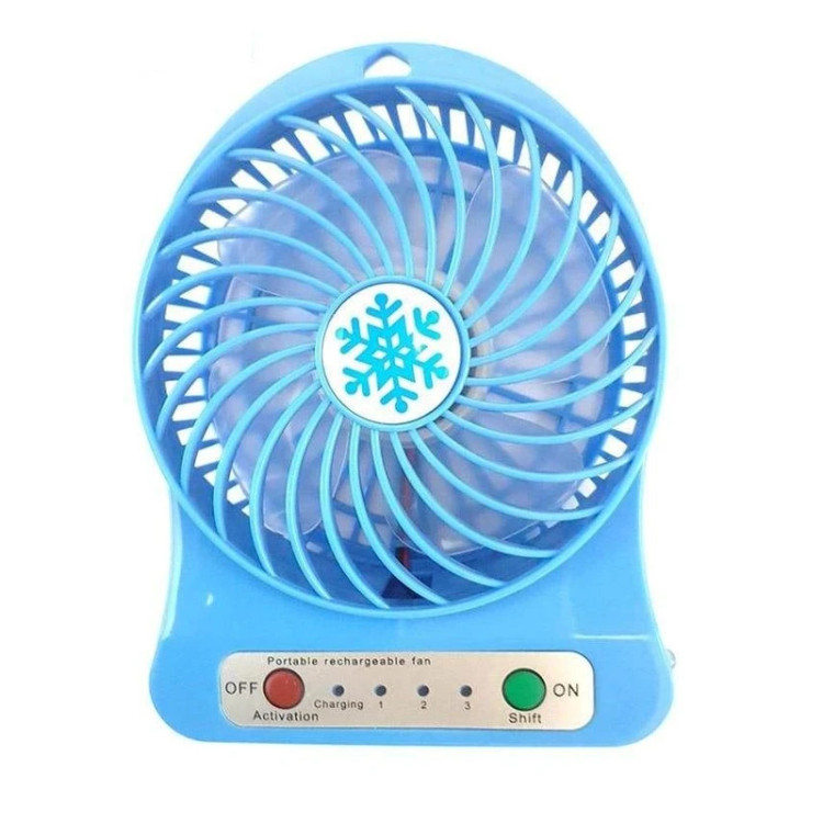 طراحی ارگونومیک پنکه قابل حمل AirFlow با پایه رومیزی