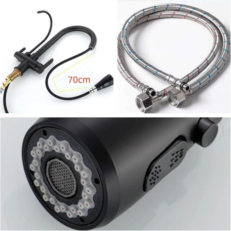 شیر ظرفشویی دومنظوره با نصب آسان و سریع