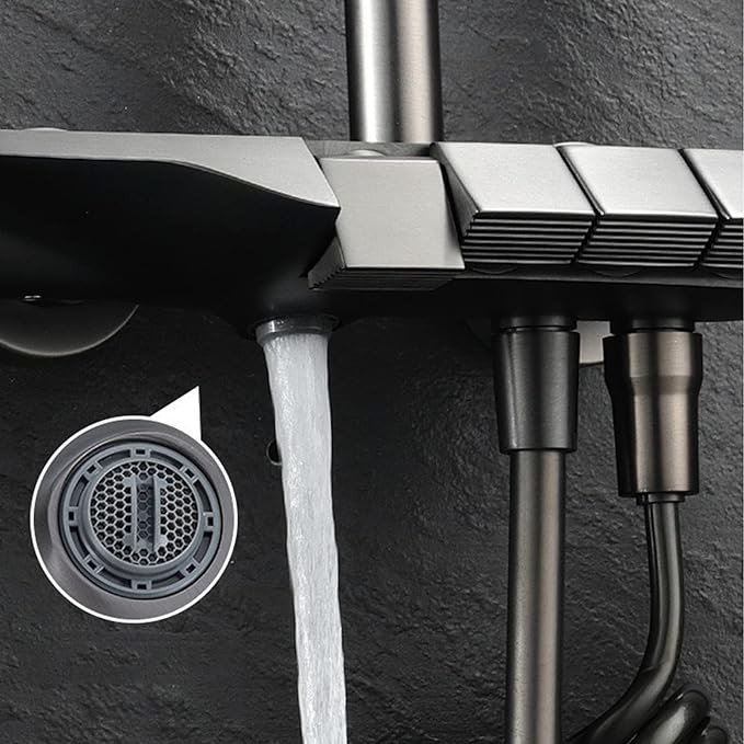 صفحه نمایش دیجیتال دوش پیانویی نمایشگردار