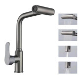 شیر ظرفشویی جدید با طراحی ارگونومیک و بدنهی استیل.