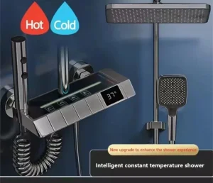 دوش با نمایشگر دما