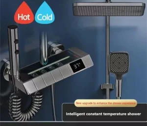 دوش با نمایشگر دما