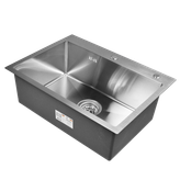 سینک ظرفشویی تک لگن 60x45 استیل 304 برند Huadiao