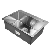 سینک ظرفشویی تک لگن 40 در 40 هوادیائو استیل 304