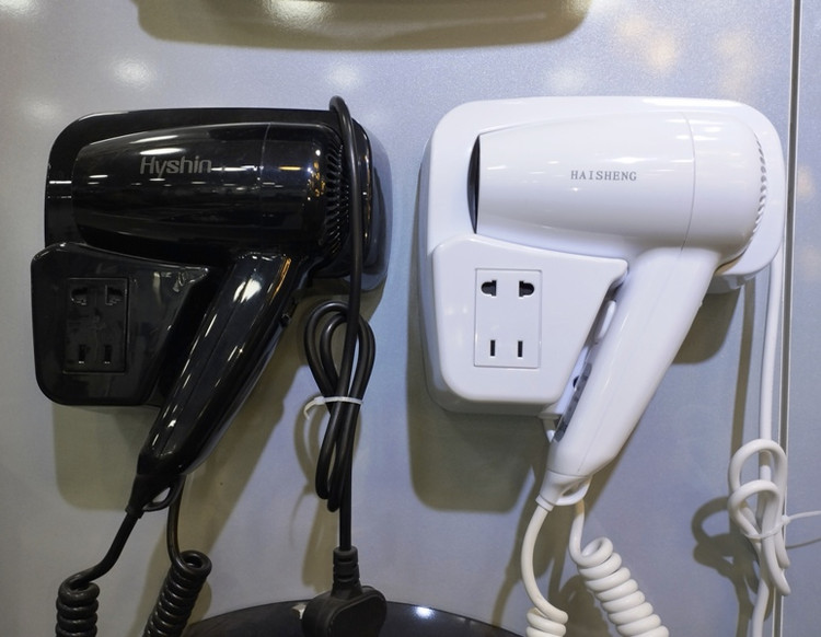 سشوار دیواری ضد آب مناسب حمام و سرویس بهداشتی