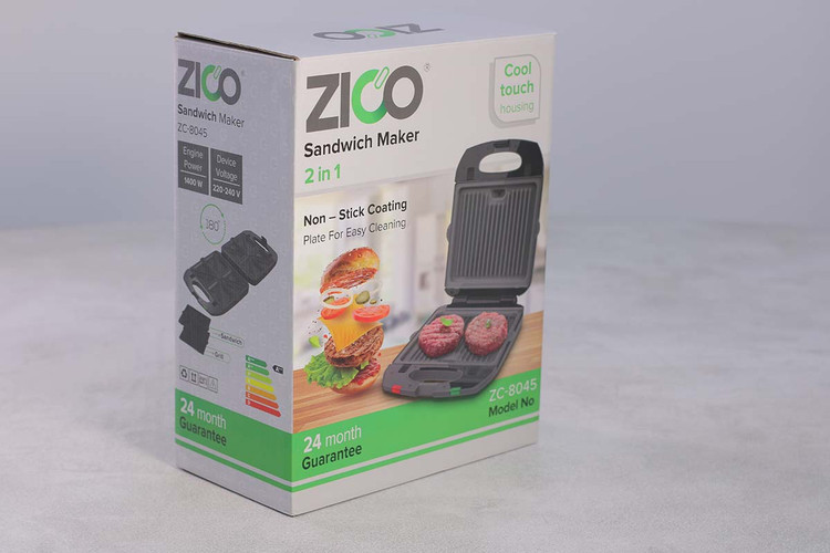 ضمانت اصالت ساندویچ ساز 2×1 زدسی