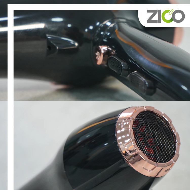 موتور توربو AC در سشوار زیکو مدل 5020.