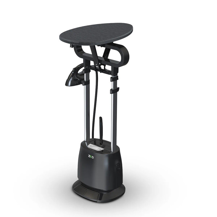 اتو بخار ایستاده مدرن زیکو مدل ZC-9502 به رنگ سفید و مشکی.