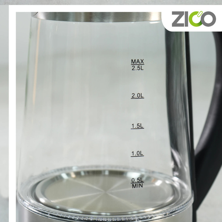 کتری برقی با طراحی مدرن و کف استیل ZC‑4120