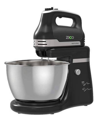 همزن رومیزی چند کاره زیکو مدل ZC-8839 با کاسه استیل بزرگ