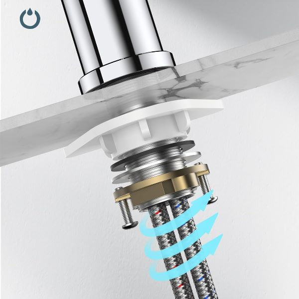 شیر ظرفشویی ضد جرم مناسب آب سخت