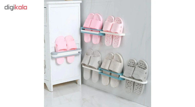 bathroom slipper rack easy install wall holder