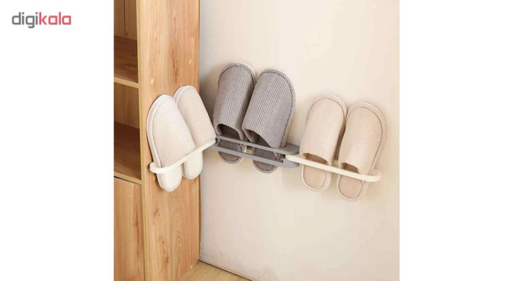 bathroom wall slipper rack compact design