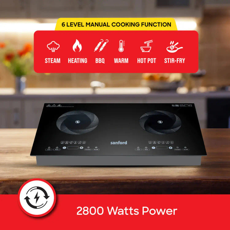 نمای کامل اجاق برقی مادون قرمز سنفورد مدل SF5194IC