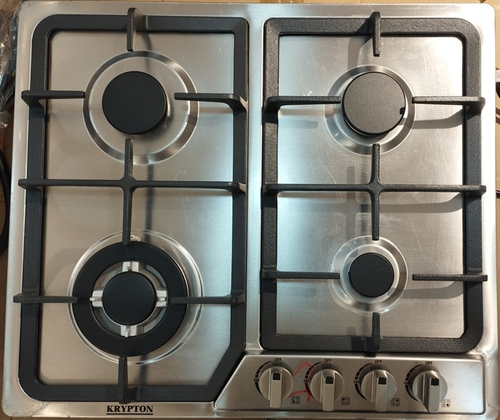 طراحی اجاق گاز چهار شعله KRYPTON مناسب آشپزخانه