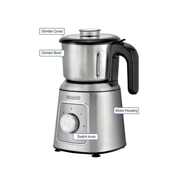 کاسه و تیغههای استیل ضد زنگ آسیاب برقی BM4470