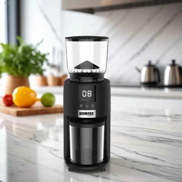 صفحه نمایش دیجیتال آسیاب قهوه بیسمارک مدل BM4474