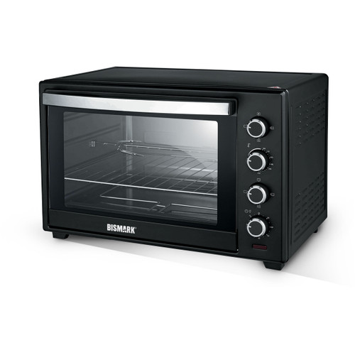 آون توستر 48 لیتری بیسمارک مدل BM2358 روی کابینت آشپزخانه
