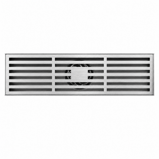 کفشور استیل 304 مدل خطی بریمیکس 8×30 کروم مات
