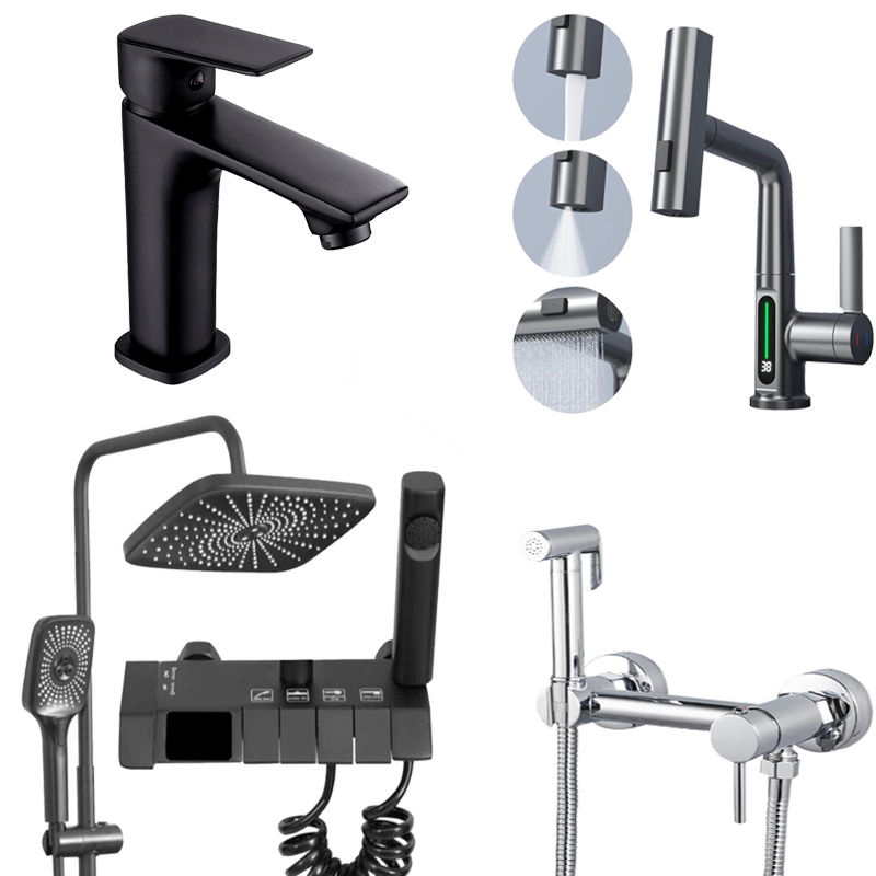 ست شیرآلات هوشمند استیل ۳۰۴ HYSHIN مدل SmartHome