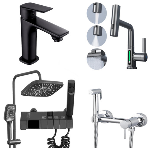 ست شیرآلات هوشمند استیل ۳۰۴ HYSHIN مدل SmartHome